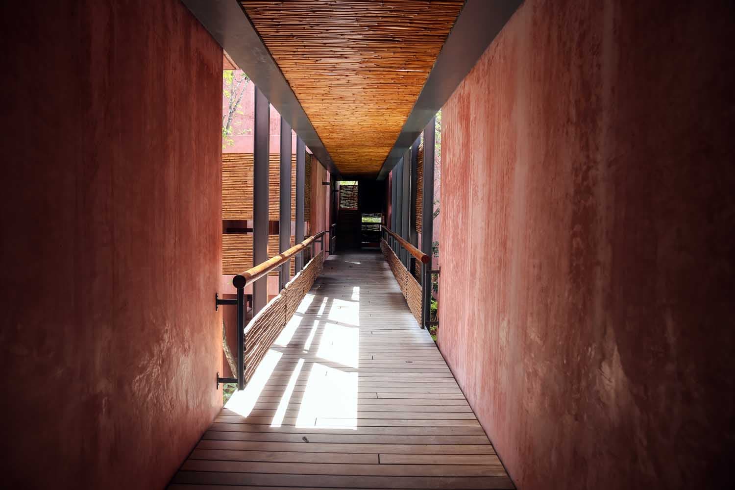 Casita Rosada interior